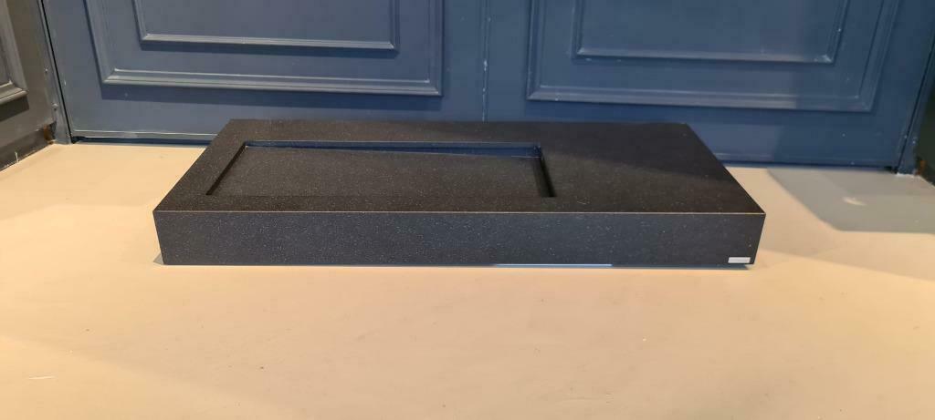 Marike Factor wastafel 100x45cm zwart (nieuw 4.200 euro), Doe-het-zelf en Verbouw, Sanitair, Nieuw, Wastafel, Ophalen