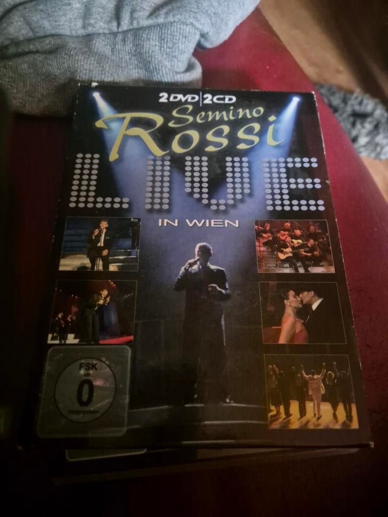 Semino rossi live in wien 2cd/2dvd, Cd's en Dvd's, Cd's | Schlagers, Ophalen of Verzenden, Zo goed als nieuw