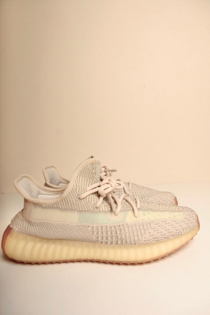 ADIDAS X YEEZY sneaker grijs/crème Maat 41 zgan, Overige kleuren, Ophalen of Verzenden, Adidas Yeezy, Sneakers of Gympen