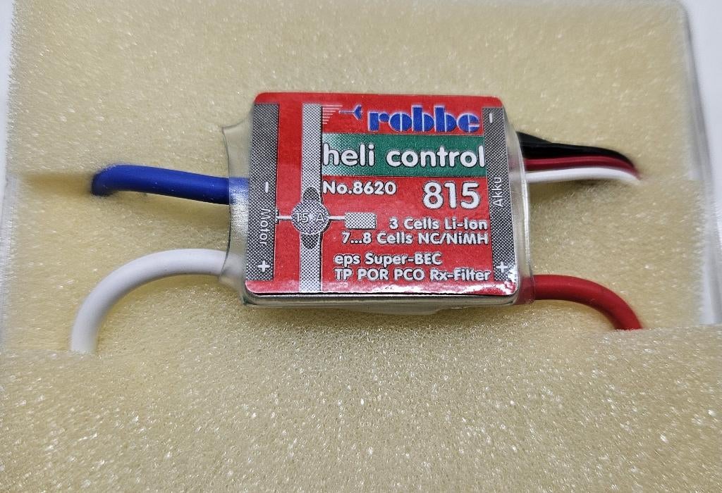 Robbe Heli Control 815 brushed regelaar nieuw, Hobby en Vrije tijd, Modelbouw | Radiografisch | Helikopters en Quadcopters, Ophalen of Verzenden