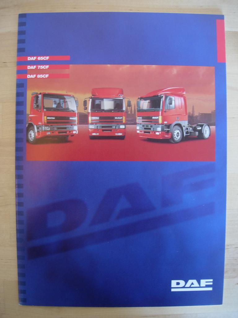 DAF 65CF 75CF 85CF Brochure 2000 – 65 75 85 CF, Ophalen of Verzenden, Zo goed als nieuw, Overige merken, DAF