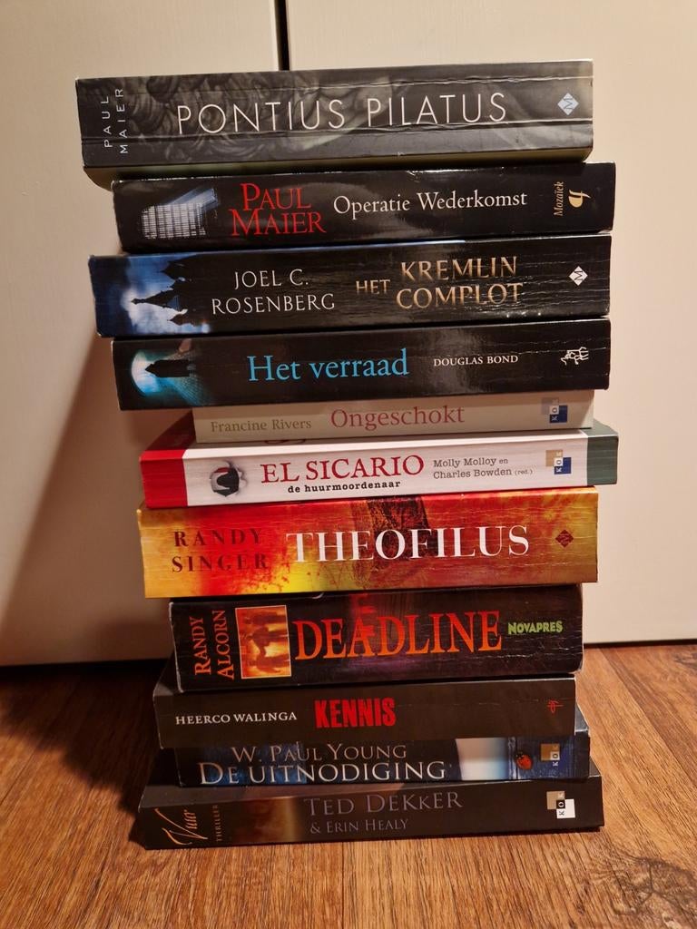 Christelijke romans en thrillers, Boeken, Romans, Gelezen, Nederland, Ophalen of Verzenden