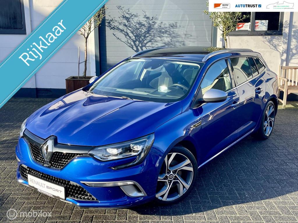 Renault Megane Estate 1.6 205PK GT|RIJKLAAR|PANO|BOSE|CAMERA, Auto's, Renault, Gebruikt, 4 cilinders, Alcantara, Lichtsensor