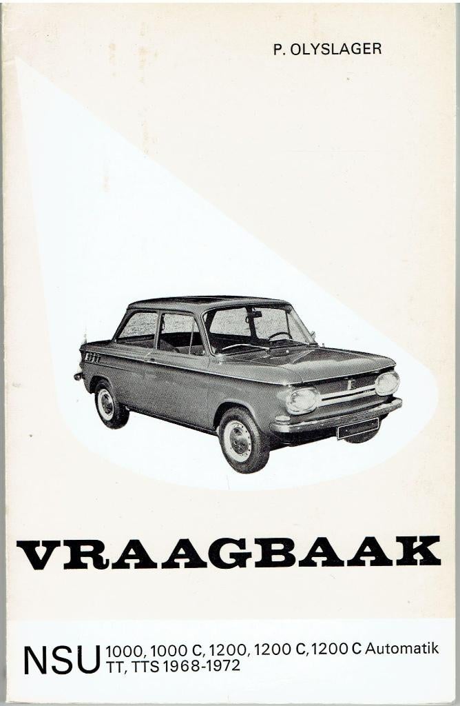 Vraagbaak NSU, Ophalen of Verzenden