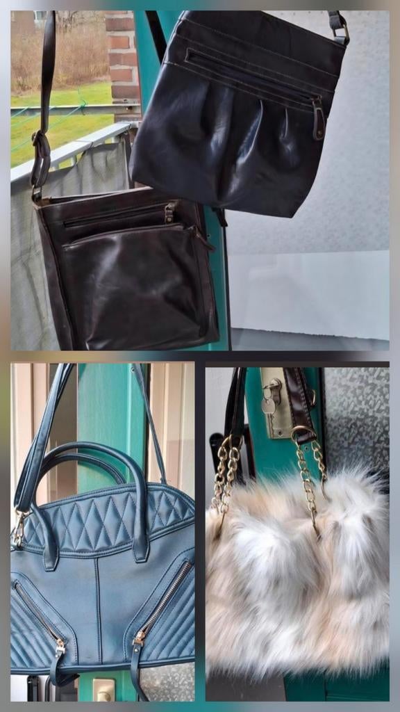 Diverse Tassen Collectie, Sieraden, Tassen en Uiterlijk, Tassen | Damestassen, Gebruikt, Handtas, Overige kleuren, Ophalen