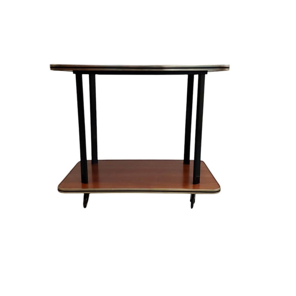 Vintage verrijdbare theewagen, tafel, trolley, Ophalen, Gebruikt, Onbekend, Onbekend