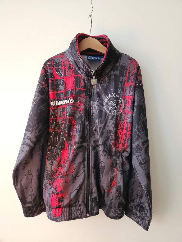 Vintage Ajax Umbro track jacket 1996-1997, Ophalen of Verzenden, Zo goed als nieuw, Ajax, Shirt