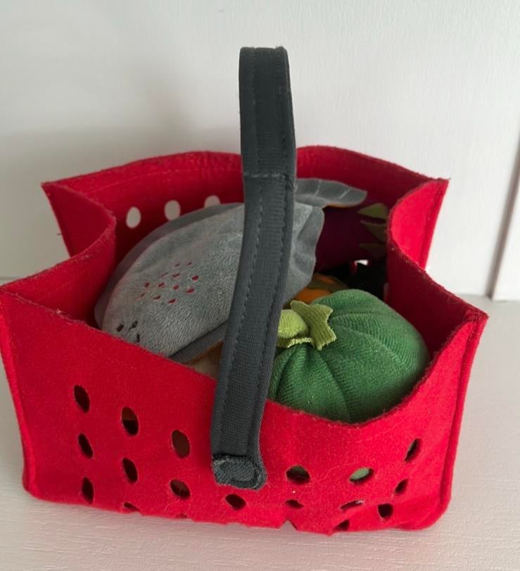 Ikea boodschappen mandje met groente, Ophalen of Verzenden, Zo goed als nieuw