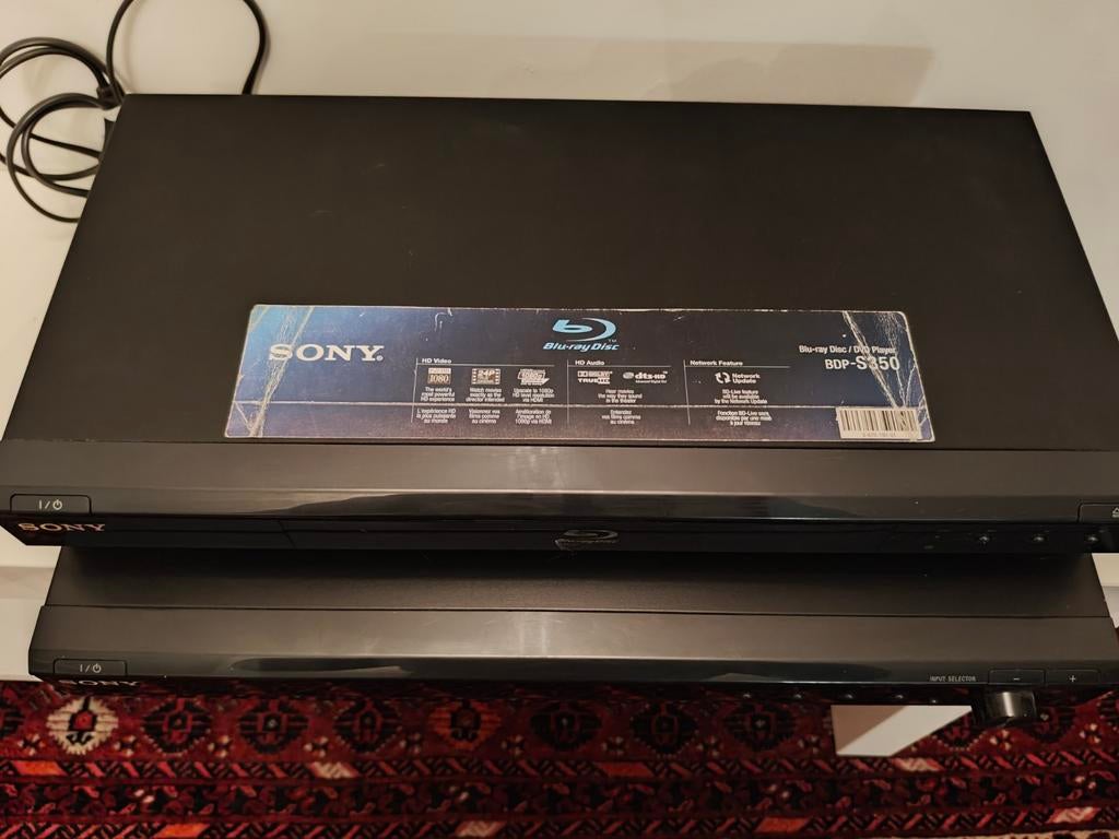 Sony sound system + blueray speler + speakers 5.1, Met harddisk, Zo goed als nieuw, Sony, Ophalen