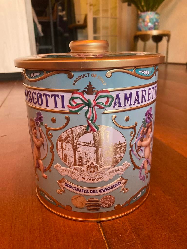 Chiostro Amaretti, Verzamelen, Blikken, Ophalen of Verzenden, Zo goed als nieuw, Overige