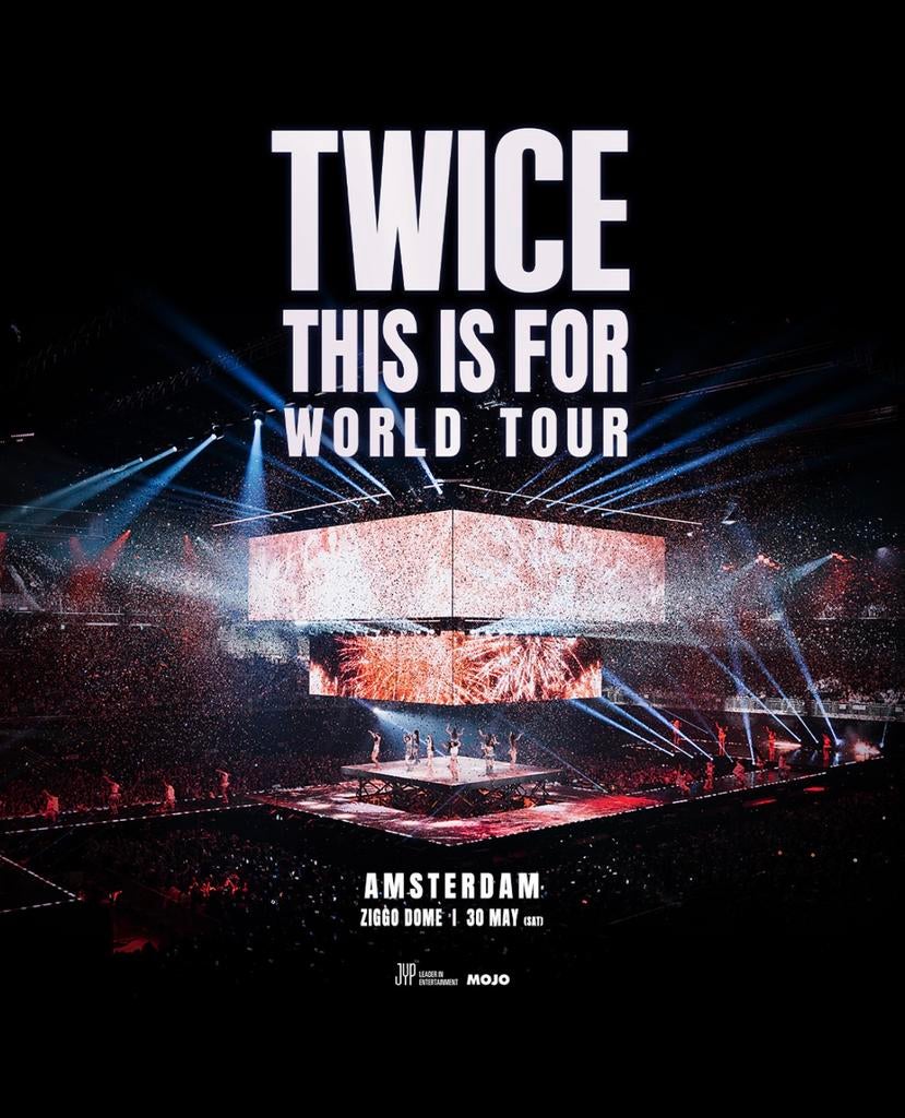 4x staanplaats links TWICE - Ziggo Dome Amsterdam - 30 mei, Drie personen of meer