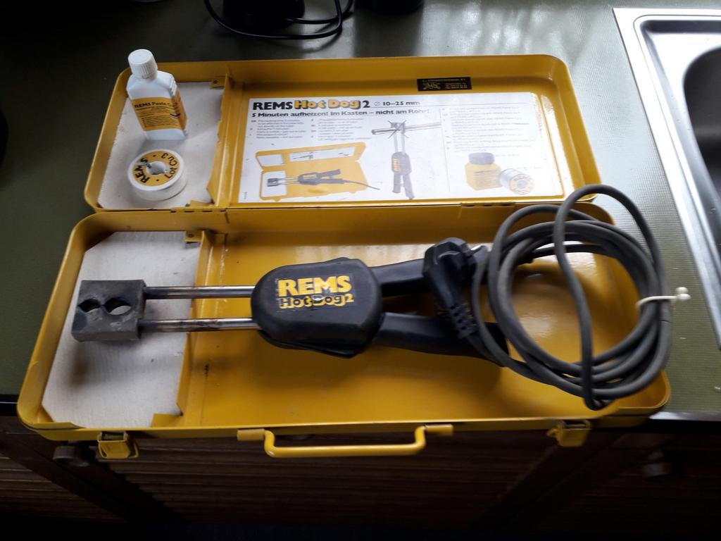 Rems elektrische soldeertang HOT DOG type 163300 440 watt, Ophalen, Nieuw