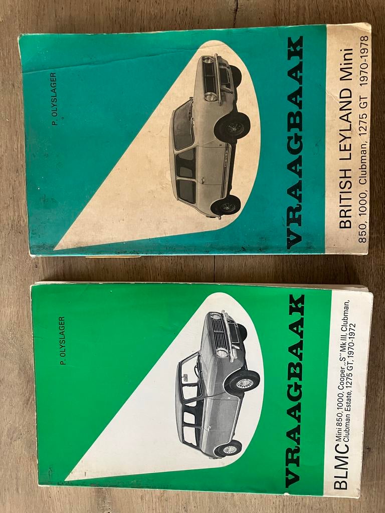 Vraagbaak British Leyland Mini & BLMC Mini - 1970s, Ophalen of Verzenden, Gelezen