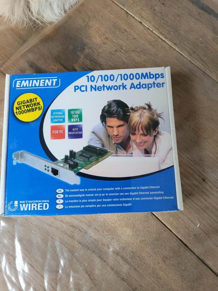 Eminent pci network adapter EM4028, Computers en Software, Netwerkkaarten, Nieuw, Ophalen of Verzenden