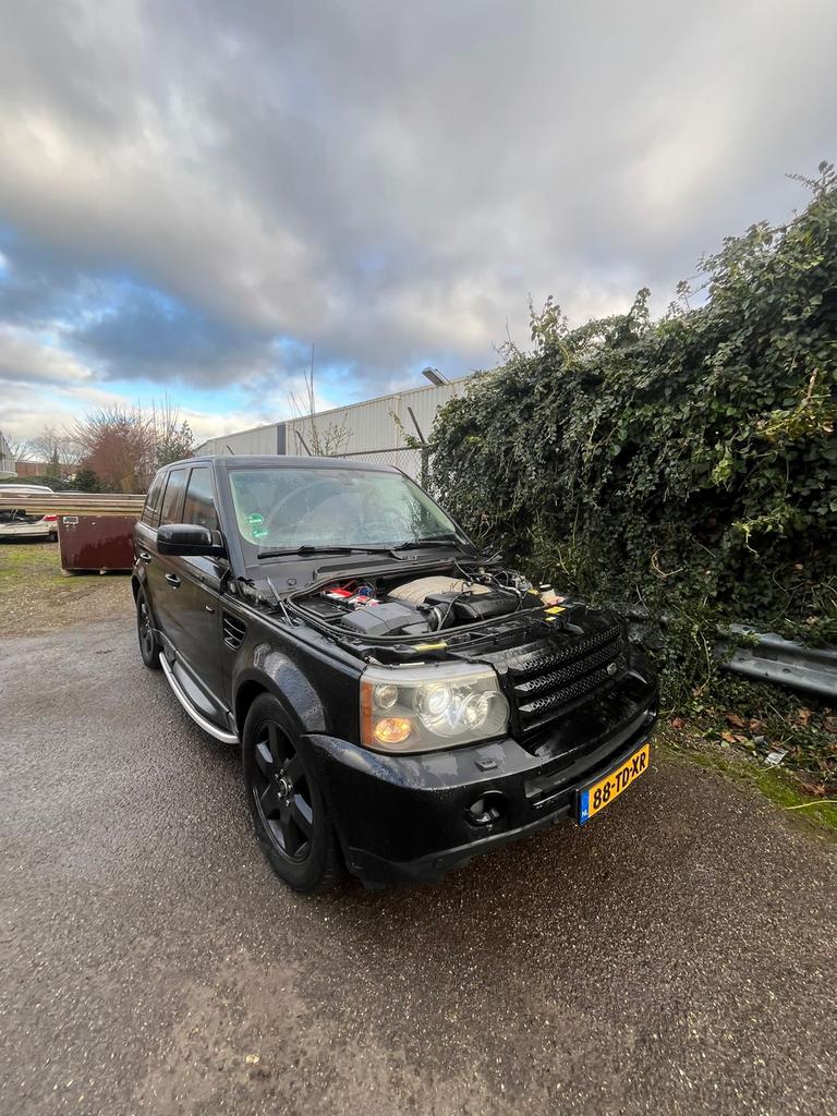 Range Rover Sport V8 Project/Opknapper, Auto diversen, Schadeauto's, Land Rover, Zwart, SUV of Terreinwagen, Benzine