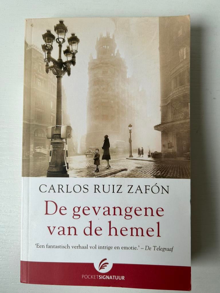 Carlos Ruiz Zafón - De gevangene van de hemel, Ophalen of Verzenden, Gelezen, Carlos Ruiz Zafón