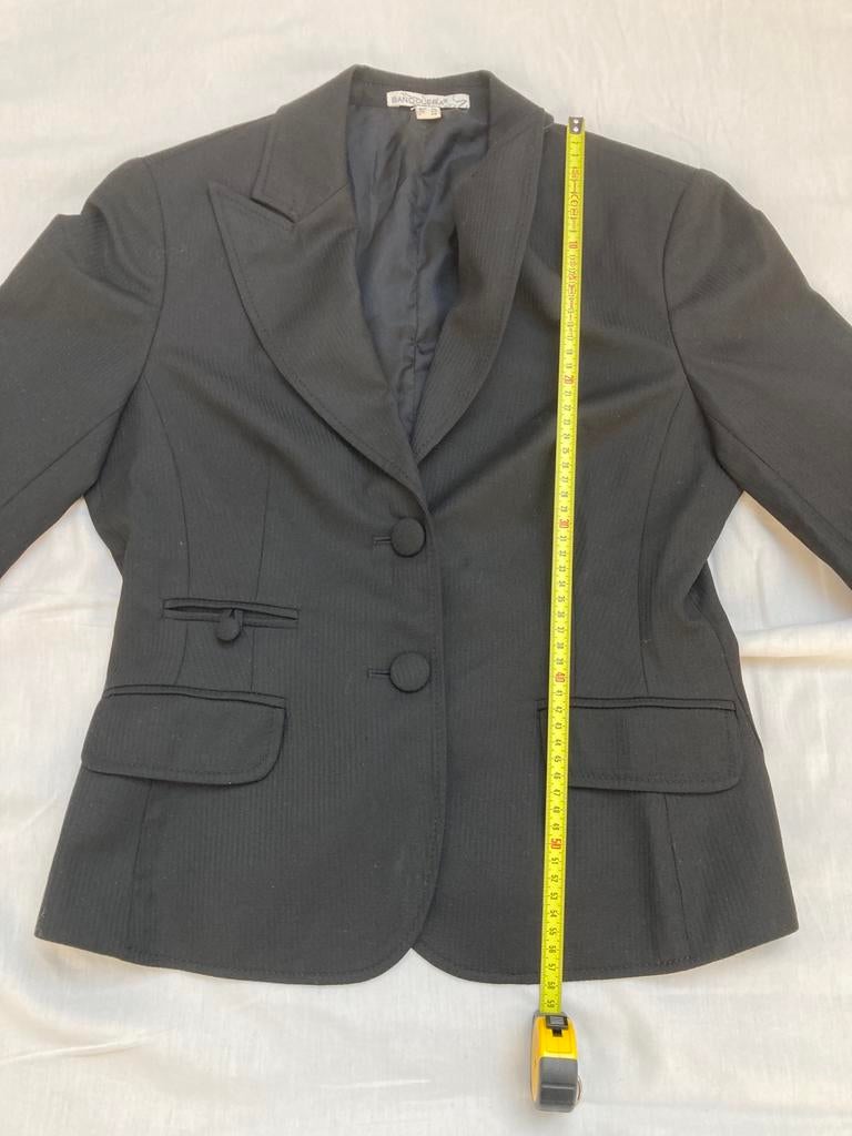 Zwart Bandolera Jasje - Maat M, Maat 38/40 (M), Zwart, Ophalen of Verzenden, Zo goed als nieuw