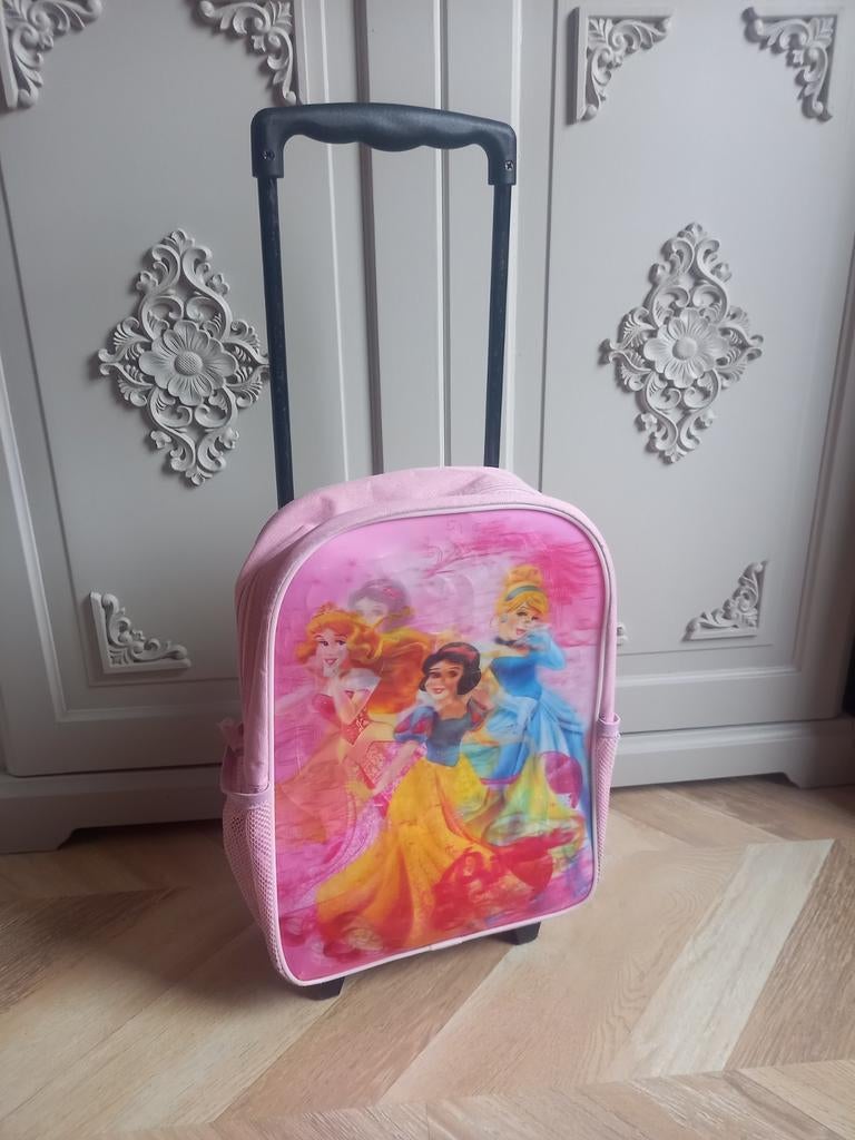 Trolley Rugtas disney prinses 3d effect, Sieraden, Tassen en Uiterlijk, Gebruikt, Disney of Dora, 25 tot 40 cm, Ophalen of Verzenden