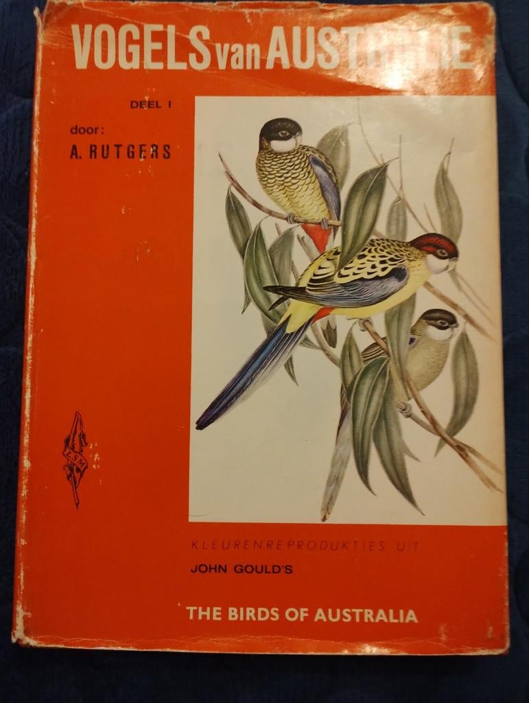 Vogels van Australië - Deel 1 - A. Rutgers, Boeken, Gelezen, A. Rutgers, Ophalen of Verzenden, Vogels