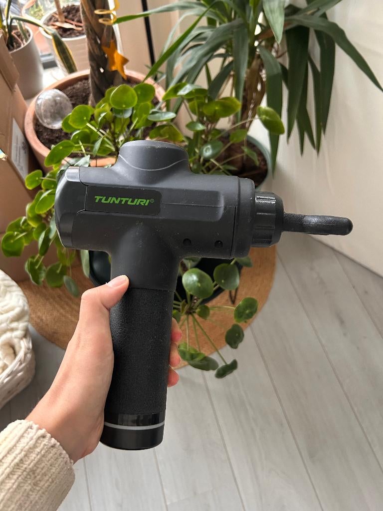 Tunturi Massage Gun, Sport en Fitness, Ophalen, Zo goed als nieuw, Apparaat