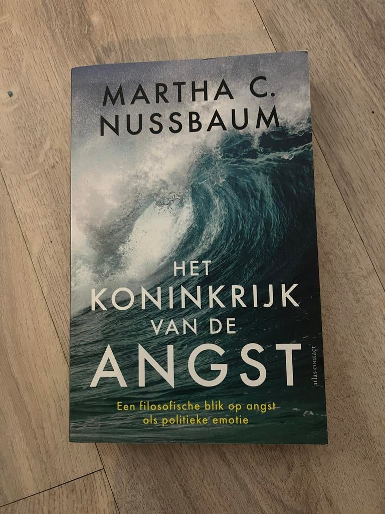 Het Koninkrijk van de Angst - Martha C. Nussbaum, Verzenden, Zo goed als nieuw, Wijsbegeerte of Ethiek