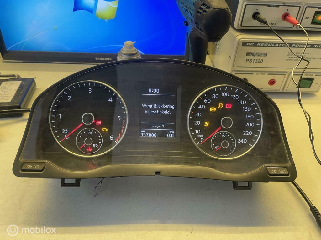 Dashboard tellerklok VW Caddy 2017 2k5920876f, Ophalen of Verzenden, Gebruikt