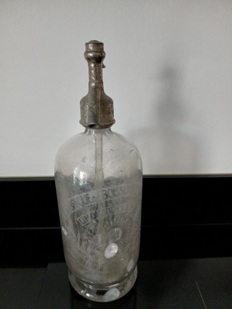 Oude Franse spuitfles, Ophalen of Verzenden, Gebruikt