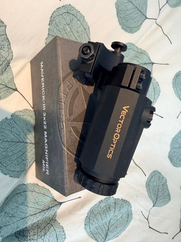 Vector Optics 3x22 Magnifier, Sport en Fitness, Schietsport-accessoires, Ophalen of Verzenden, Zo goed als nieuw