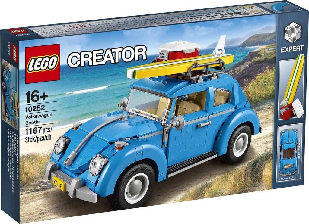Lego Creator Volswagen Beetle 10252, Ophalen of Verzenden, Nieuw, Complete set, Lego