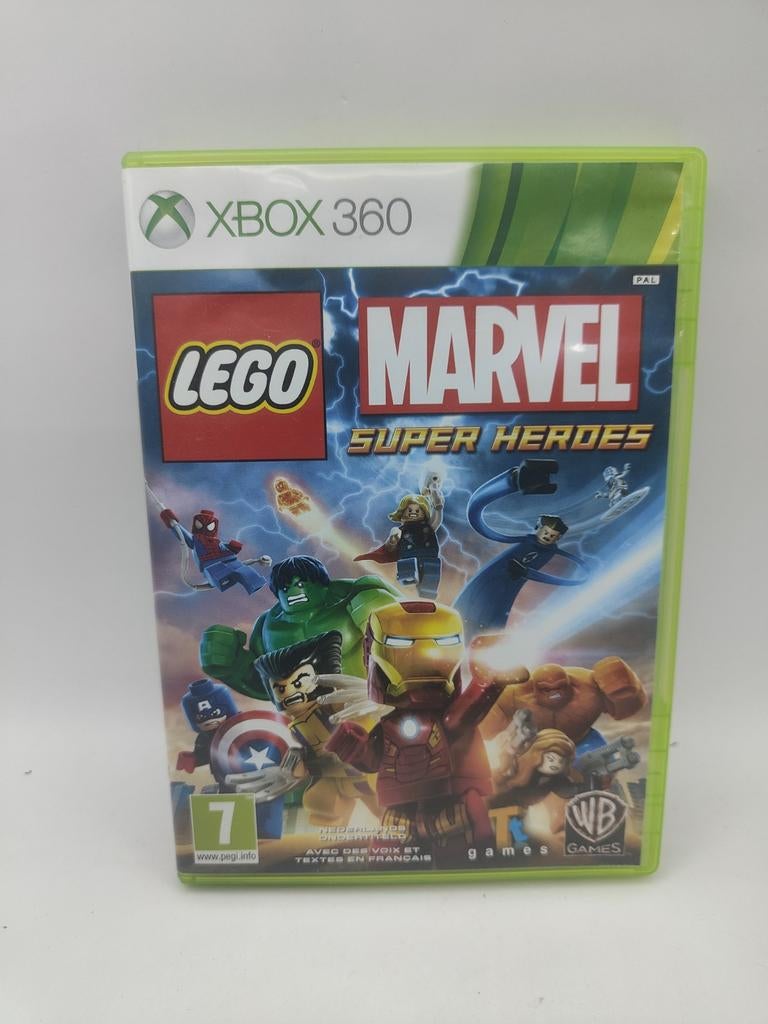 LEGO Marvel Super Heroes - Xbox 360, Spelcomputers en Games, Games | Xbox 360, Gebruikt, Avontuur en Actie, 2 spelers, Vanaf 7 jaar