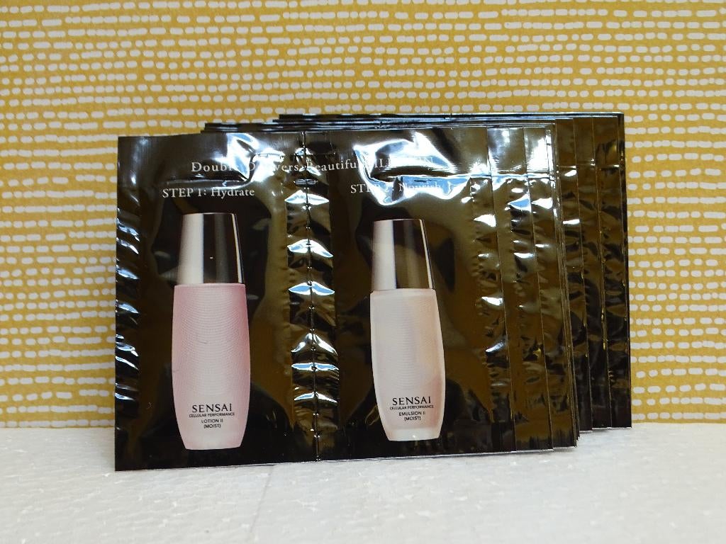 Sensai Cellular Performance Lotion II + Emulsion II (12 proe, Ophalen of Verzenden, Nieuw, Gehele gezicht, Verzorging