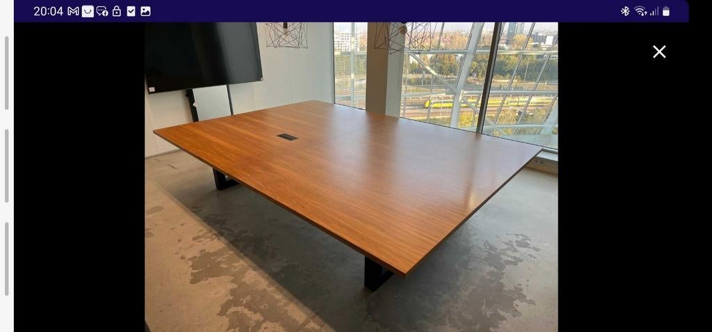 Vergader design tafel 360 x 255, Ophalen