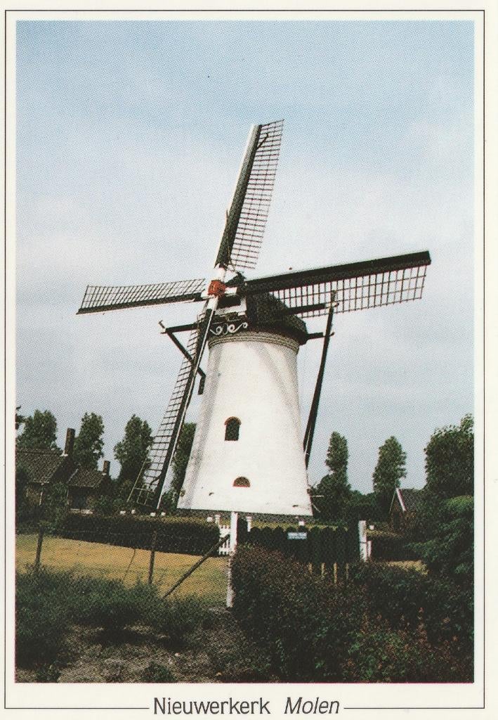 NIEUWERKERK Molen, Verzenden, 1980 tot heden, Ongelopen, Zeeland