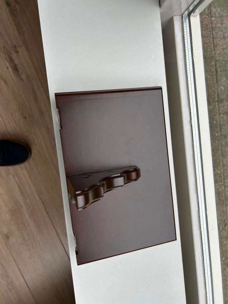 Houten Wandplank met Steunen, Huis en Inrichting, Woonaccessoires | Wandplanken en Boekenplanken, Ophalen of Verzenden, Nieuw