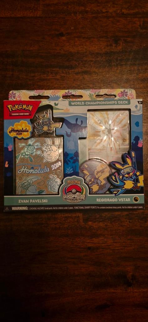 Pokémon TCG World Championships Deck 2024 - Nieuw, Ophalen of Verzenden, Nieuw, Speeldeck