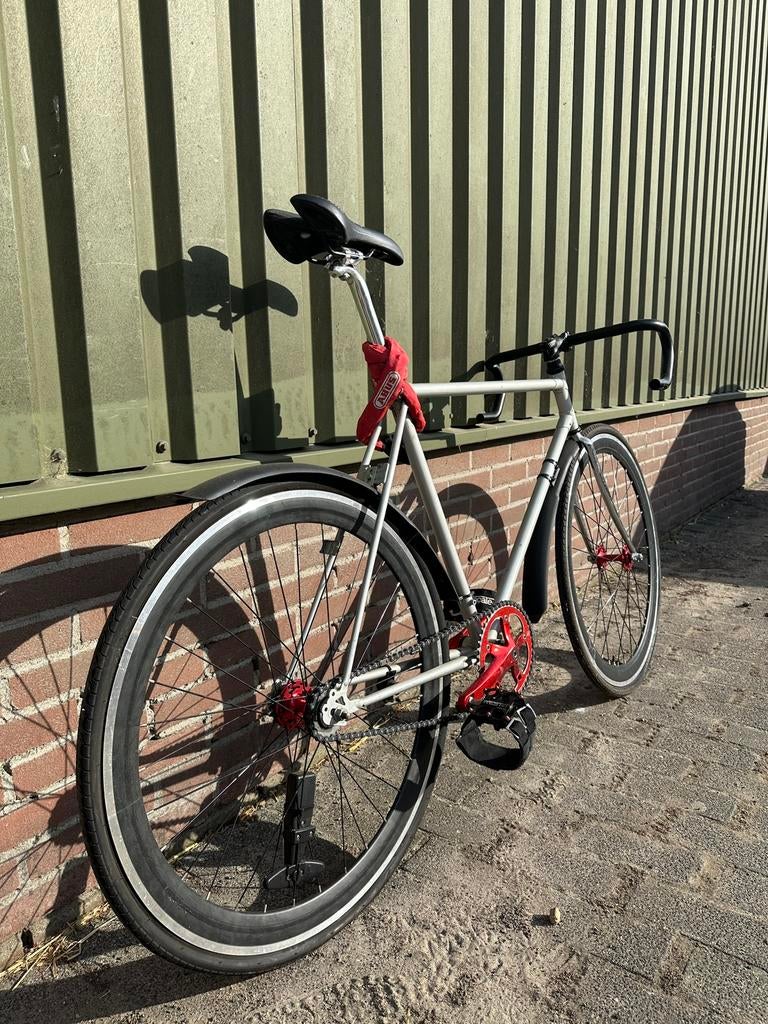 Echte Fixie fixed gear fiets stadsfiets omafiets opafiets, Ophalen, Zo goed als nieuw, Cruiser