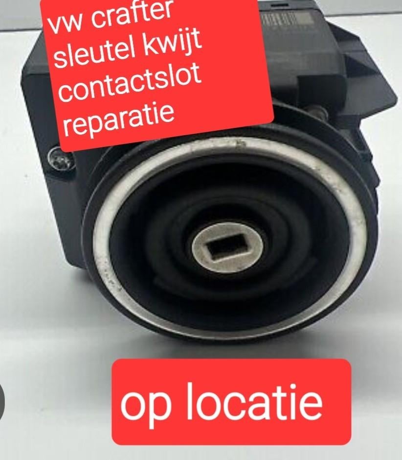 Vw crafter contactslot reparatie extra of sleutel kwijt, Auto-onderdelen, Dashboard en Schakelaars, Ophalen, Nieuw, Mercedes-Benz