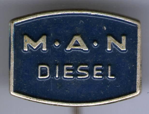 M.A.N. blauw op zilverkl. vrachtwagen speldje( E_241 ), Verzenden, Nieuw, Transport, Speldje of Pin
