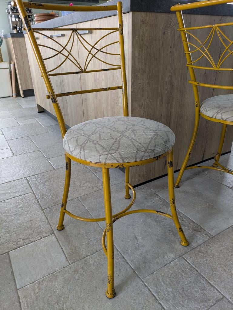 Eetkamerstoelen 4 stuks, Ophalen of Verzenden, Gebruikt