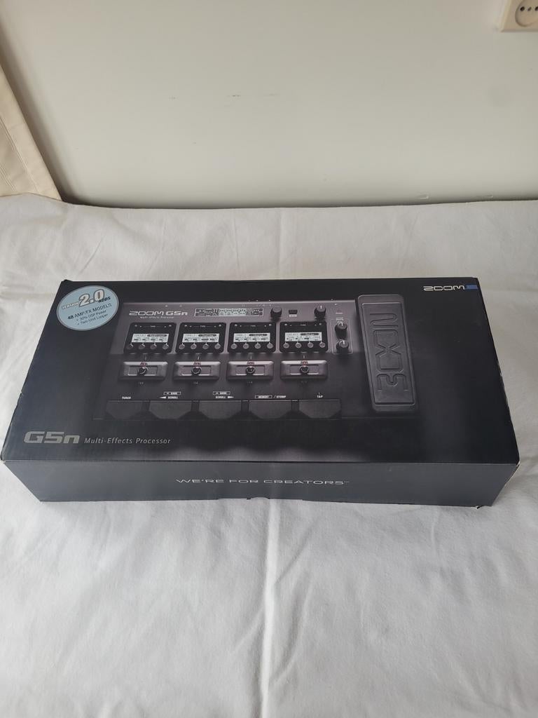 Zoom G5n Gitaar Effect Pedaal - Nieuwstaat!, Muziek en Instrumenten, Effecten, Ophalen of Verzenden, Nieuw, Delay of Echo