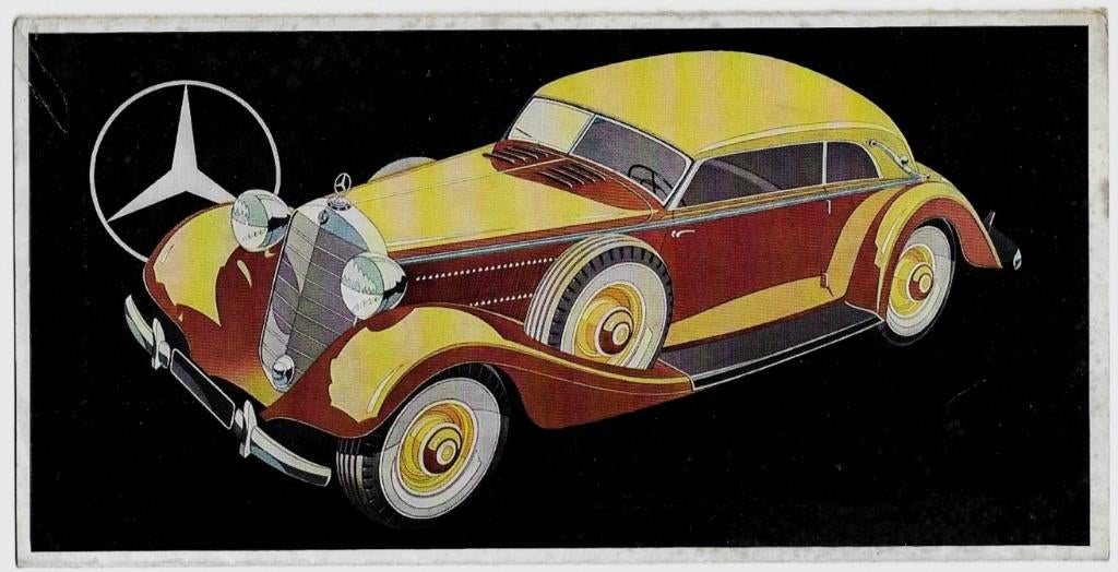 Mercedes Benz 320 folder (MB14) auto 1938, Ophalen of Verzenden, Zo goed als nieuw, Mercedes