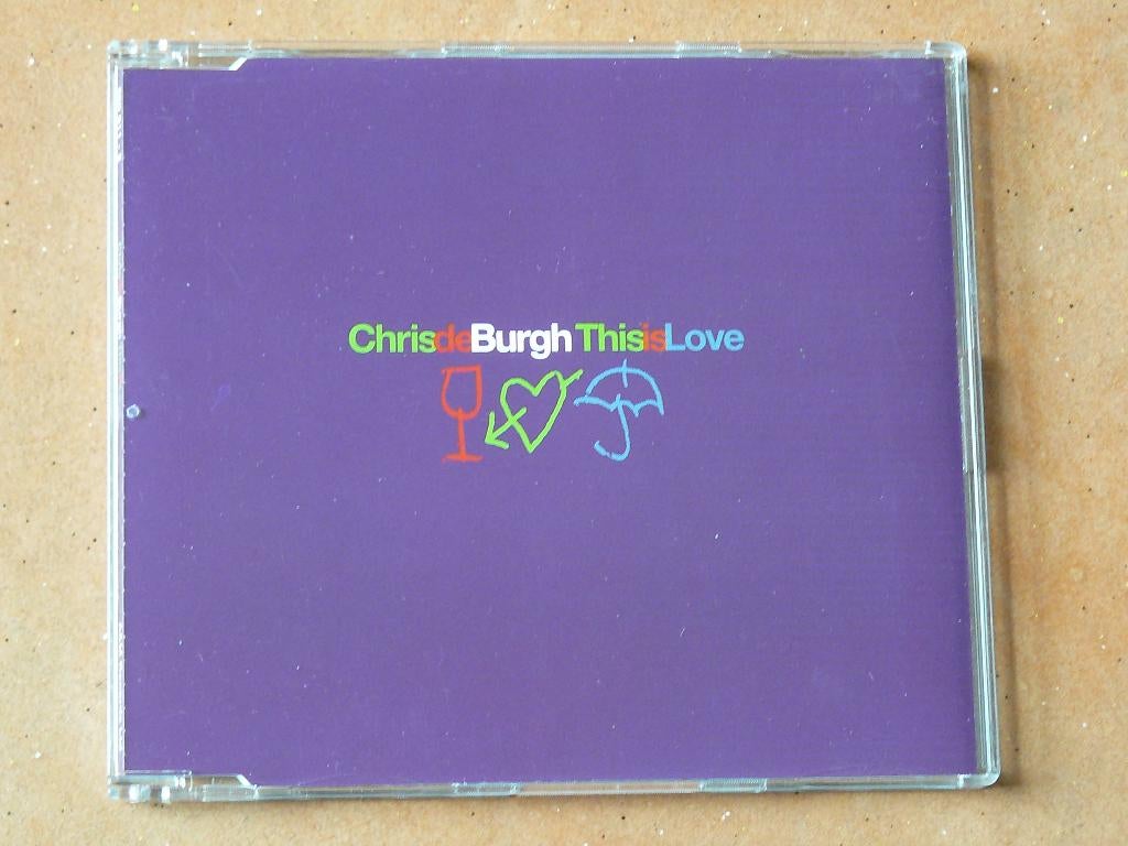 cd single Chris de Burgh - This is love , 3 nummers, 6 singles of meer, Ophalen of Verzenden, Gebruikt, Pop