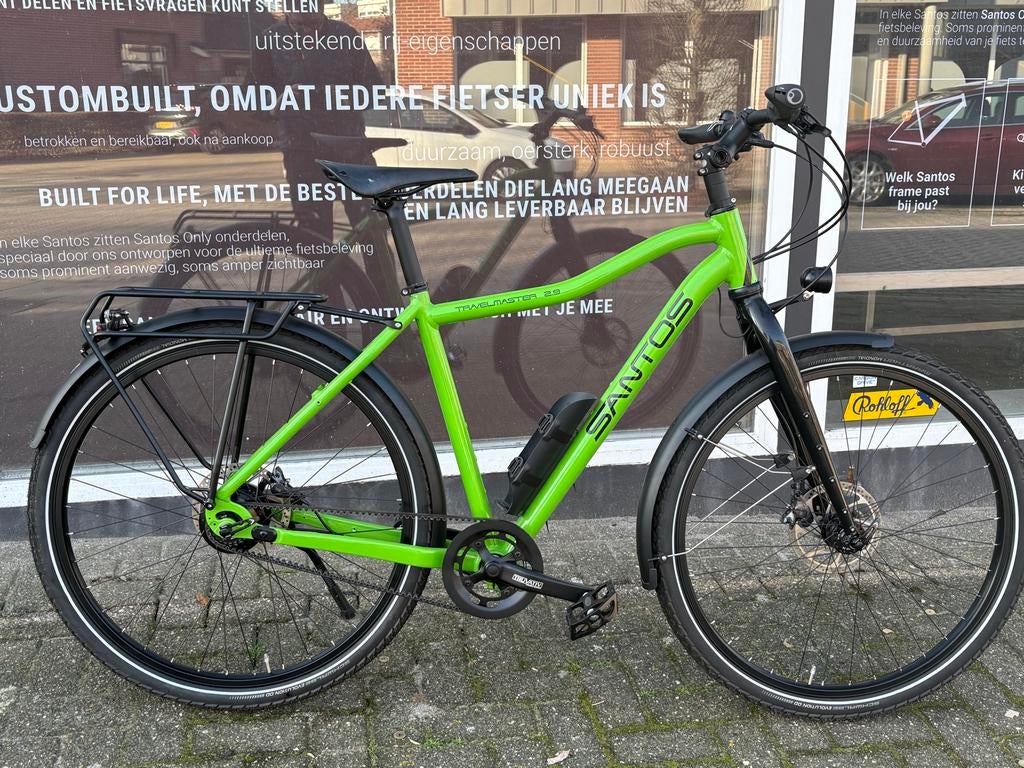 Santos Travelmaster 2.9 Rohloff riemaandrijving 53cm, Zo goed als nieuw, Info@santosbikes.com, Santos Bikes, Nieuw Vennep