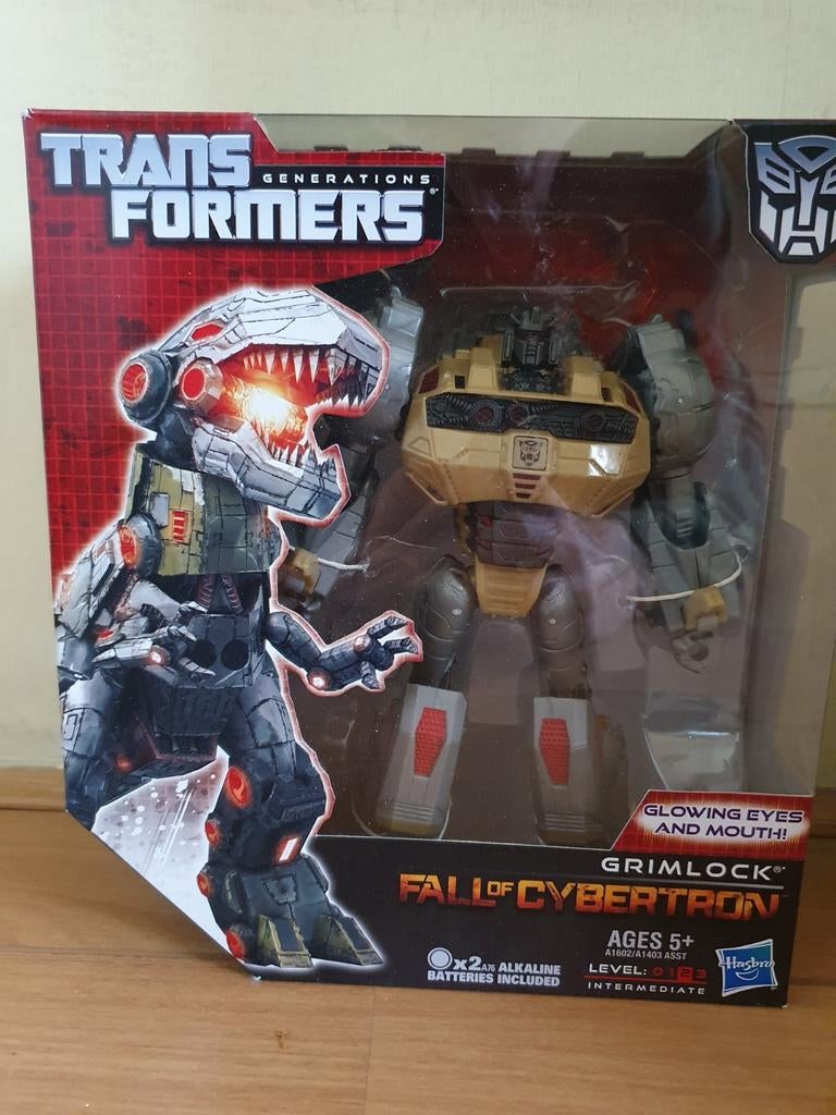 Transformers Fall Of Cybertron - Grimlock Autobot Dinobot G1, G1, Verzenden, Nieuw, Autobots