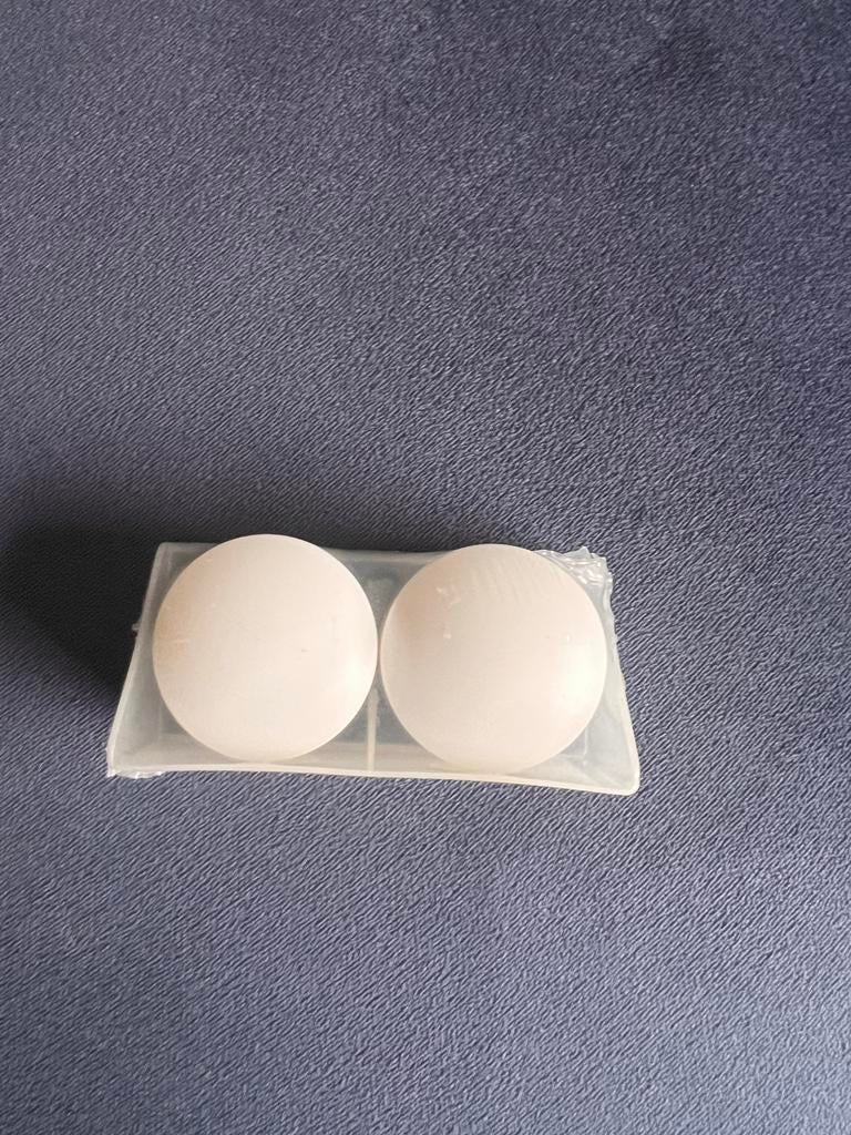 Ikea RAFFIG 502.171.82 Gordijnroede eindknoppen - Nieuw, Ophalen, Minder dan 50 cm, Wit, Nieuw