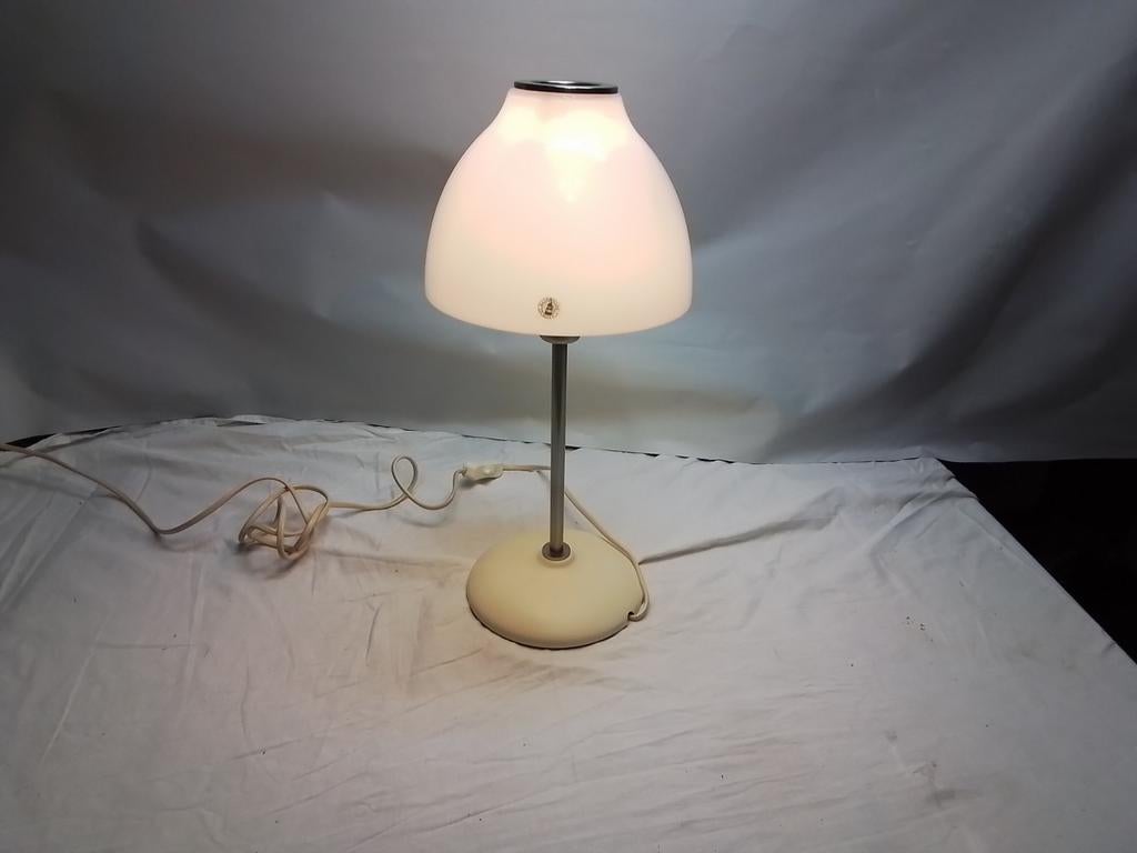 Ikea Vergeeld Lamp, Huis en Inrichting, Lampen | Vloerlampen, Gebruikt, Vintage, Ophalen of Verzenden, Glas