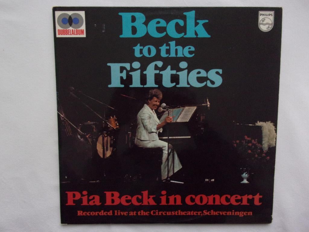 Pia Beck - Beck tot the fifties LP, 1960 tot 1980, Gebruikt, Ophalen of Verzenden, 12 inch