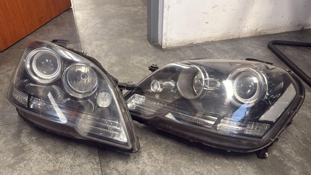 Originele Mercedes ML 2010 xenon koplampen – set, Ophalen of Verzenden, Mercedes-Benz