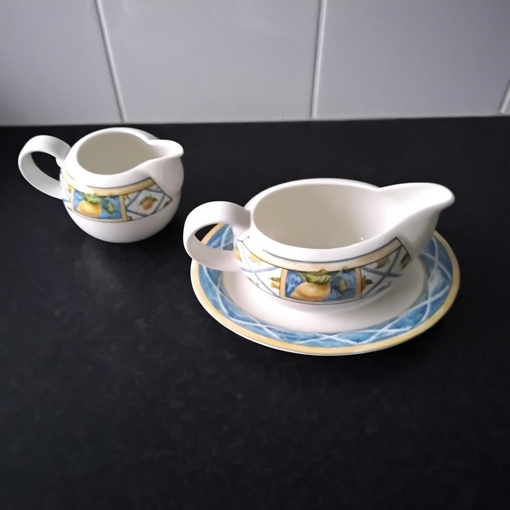 Royal doulton  everyday lemon trellis, Overige typen, Ophalen of Verzenden, Zo goed als nieuw, Overige stijlen