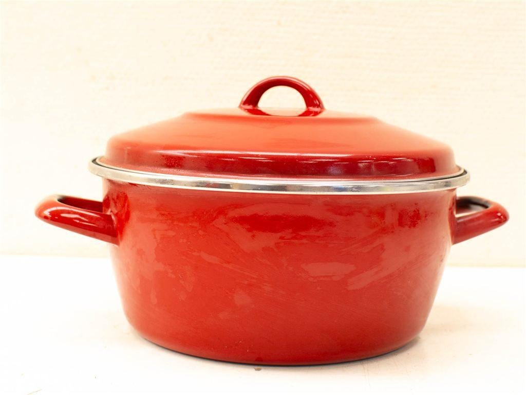 Braadpan 35661, Ophalen of Verzenden, Gebruikt, Gietijzer, Koekenpan of Braadpan